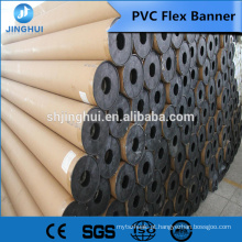 Mídia de impressão solvente pvc flex banner roll / pvc bandeira / pvc malha banner